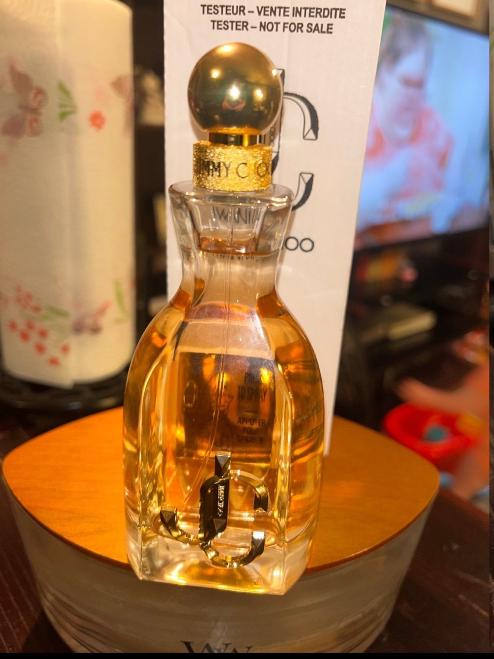 Jimmy Choo I want you 4.1 oz tester bottle